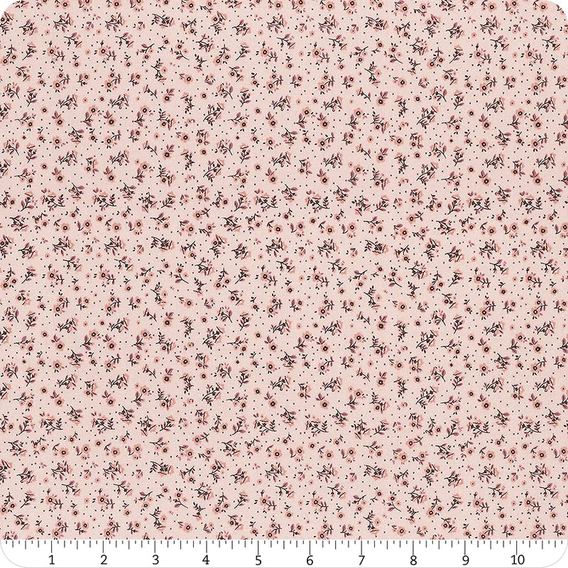 Daybreak on the Prairie Pink Ditsy Yardage
