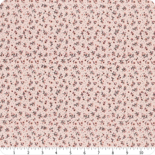 Daybreak on the Prairie Pink Ditsy Yardage